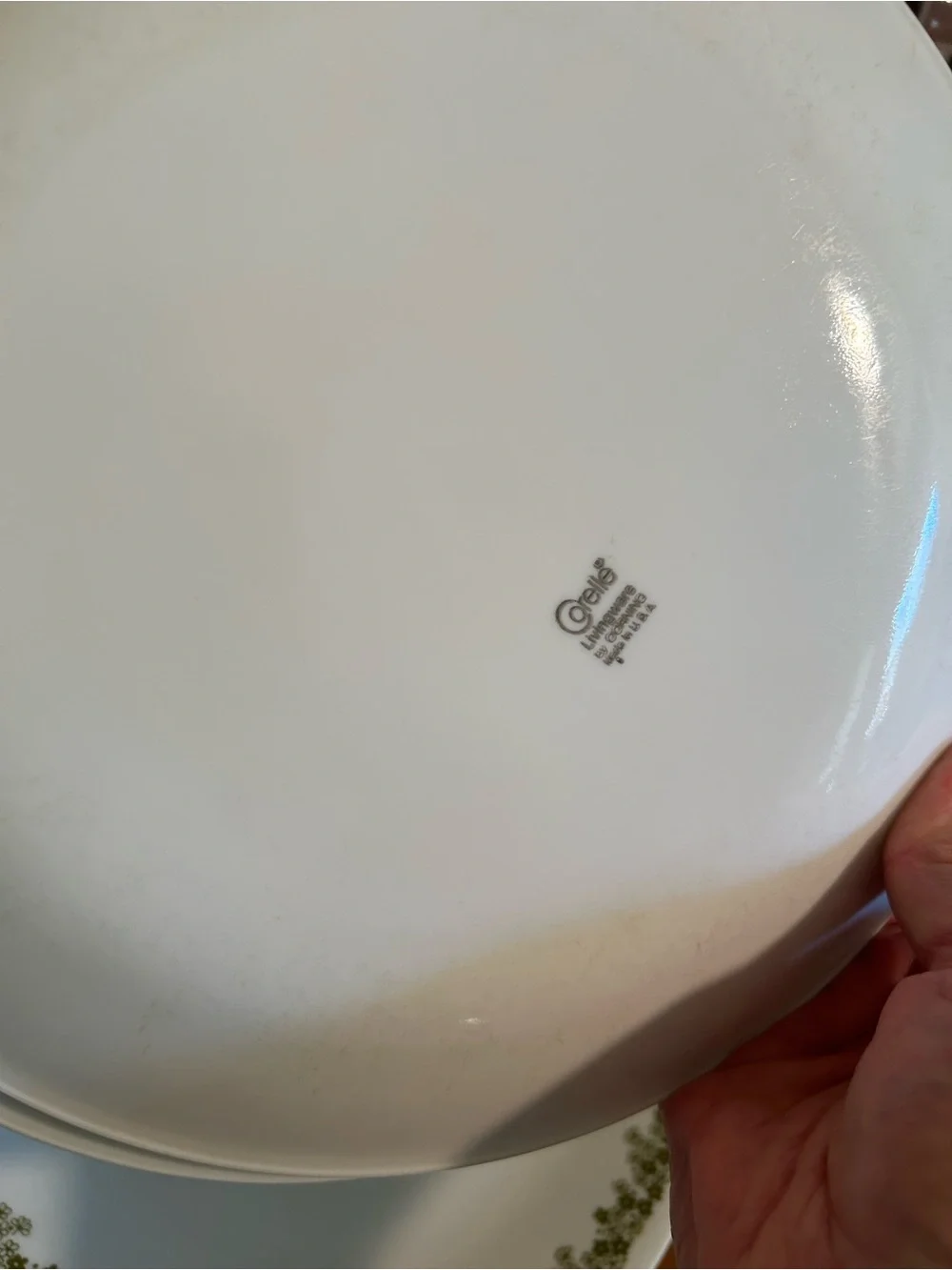Vintage Corelle Spring Blossom Crazy Daisy Dinner Plates - Set of 6